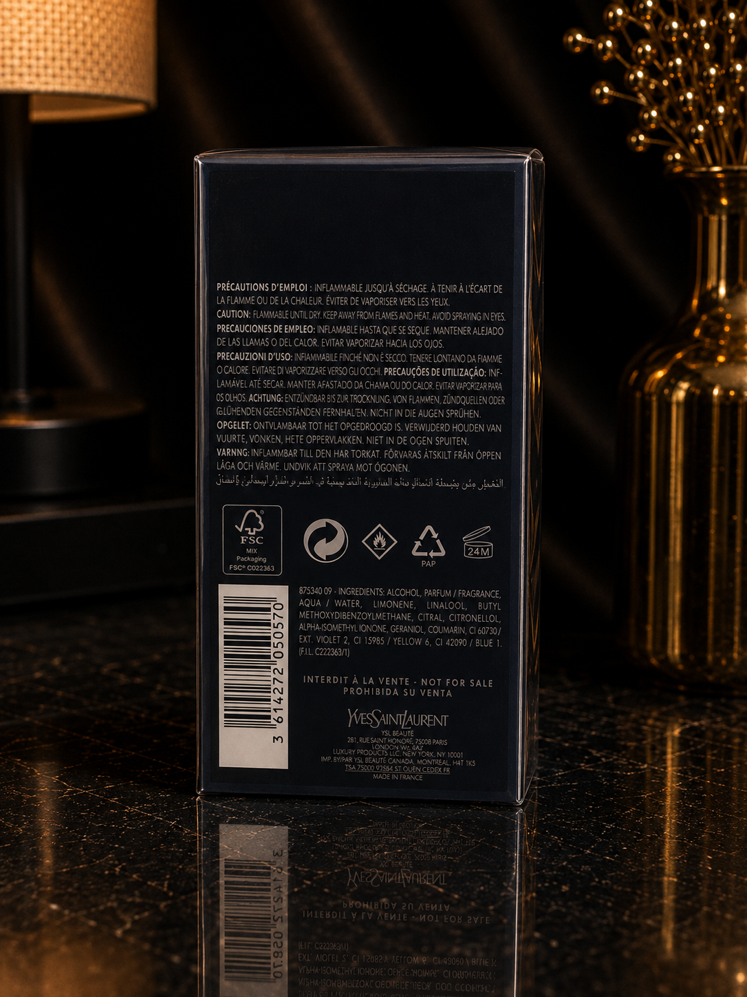Yves Saint Laurent Y Eau de Parfum – 1:1 Quality – 100 ml